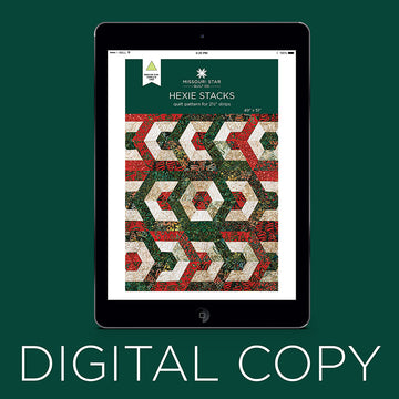 Digital Download - Hexi Stacks Quilt Pattern by Missouri Star Primary Image