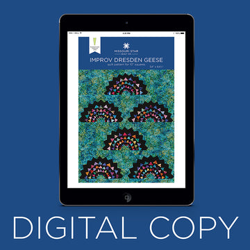 Digital Download - Improv Dresden Geese Quilt Pattern by Missouri Star Primary Image