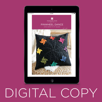 Digital Download - Pinwheel Dance Pillow Pattern by Missouri Star Primary Image