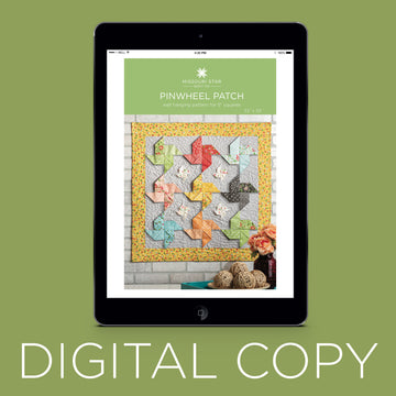 Digital Download - Pinwheel Patch Wall Hanging Pattern by Missouri Star Primary Image