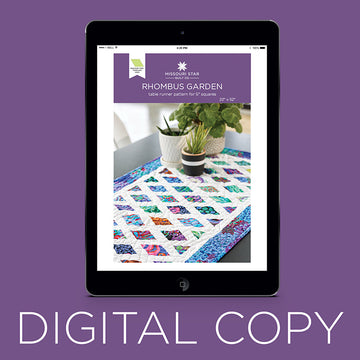 Digital Download - Rhombus Garden Table Runner Pattern by Missouri Star Primary Image