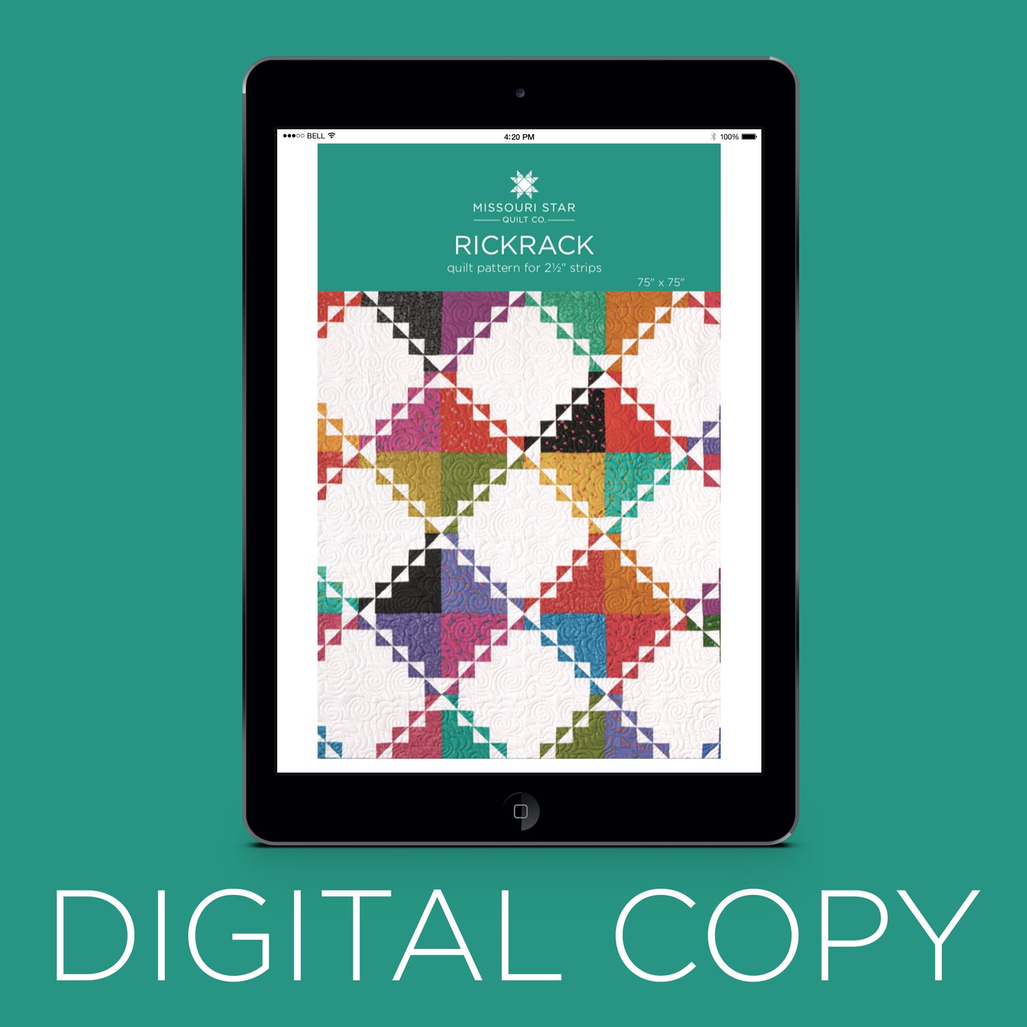 Digital Download - Rickrack Quilt Pattern by Missouri Star Primary Image