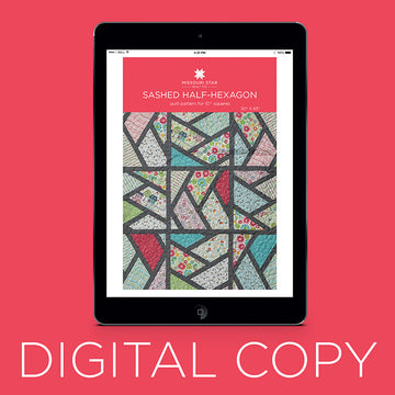 Digital Download - Sashed Half Hexagon Pattern by Missouri Star Primary Image