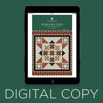 Digital Download - Sparkling Stars Quilt Pattern by Missouri Star Primary Image