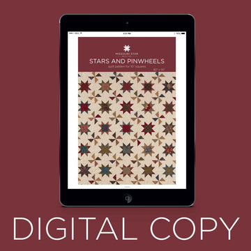 Digital Download - Stars and Pinwheels Pattern by Missouri Star Primary Image