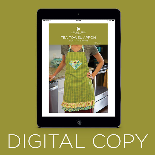Digital Download - Tea Towel Apron Pattern by Missouri Star Primary Image