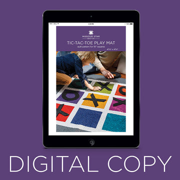 Digital Download - Tic-Tac-Toe Play Mat Pattern by Missouri Star Primary Image