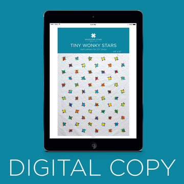 Digital Download - Tiny Wonky Stars Quilt Pattern by Missouri Star Primary Image