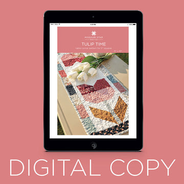 Digital Download - Tulip Time Table Runner Pattern by Missouri Star Primary Image