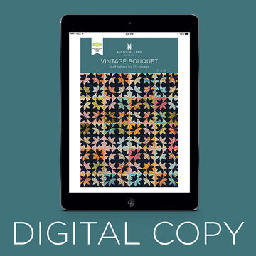 Digital Download - Vintage Bouquet Quilt Pattern by Missouri Star Primary Image