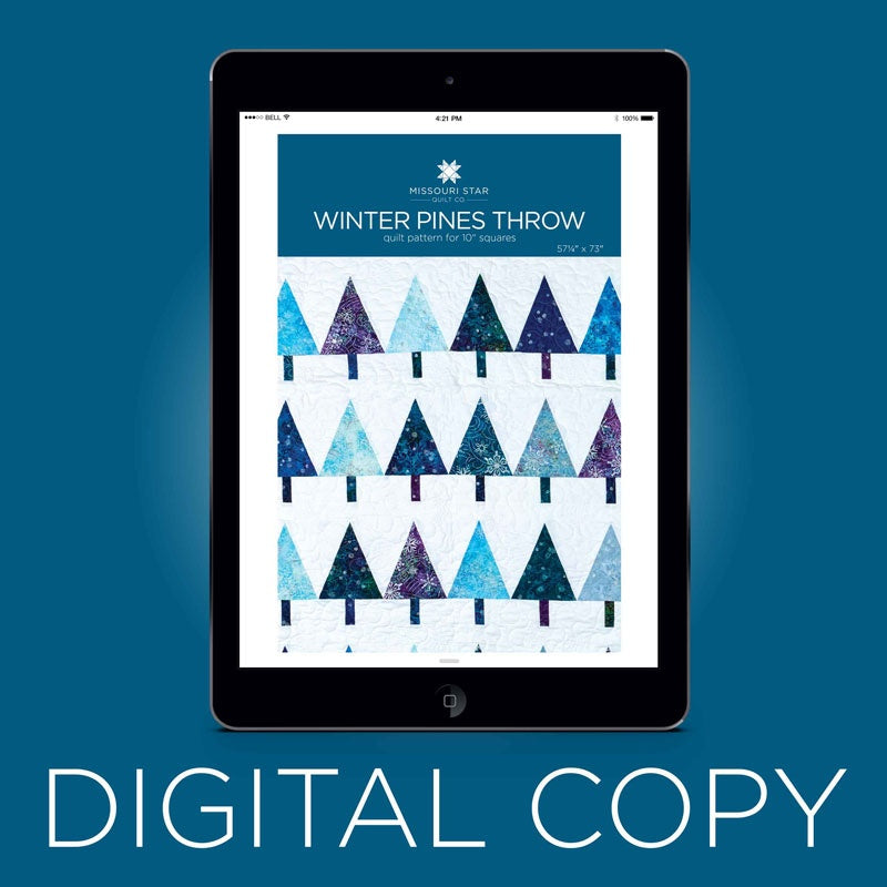 Digital Download - Winter Pines Quilt Pattern by Missouri Star Primary Image