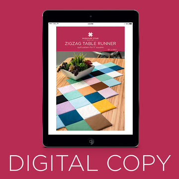 Digital Download - Zig Zag Table Runner Pattern by Missouri Star Primary Image