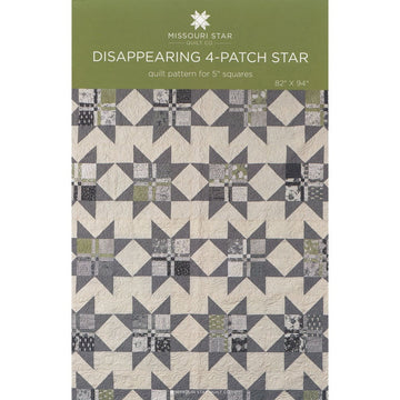 Disappearing 4 Patch Star Quilt Pattern by Missouri Star