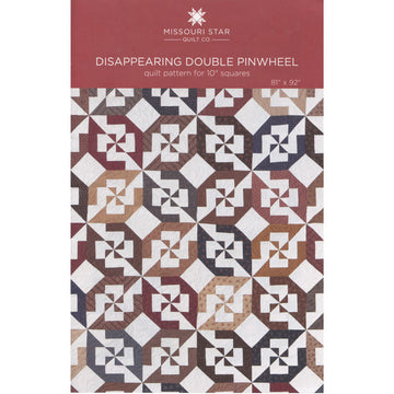 Disappearing Double Pinwheel Quilt Pattern by Missouri Star