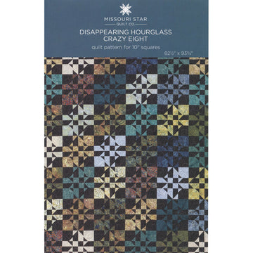 Disappearing Hourglass Crazy Eight Quilt Pattern by Missouri Star
