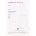 Double Square Star Pattern by Missouri Star