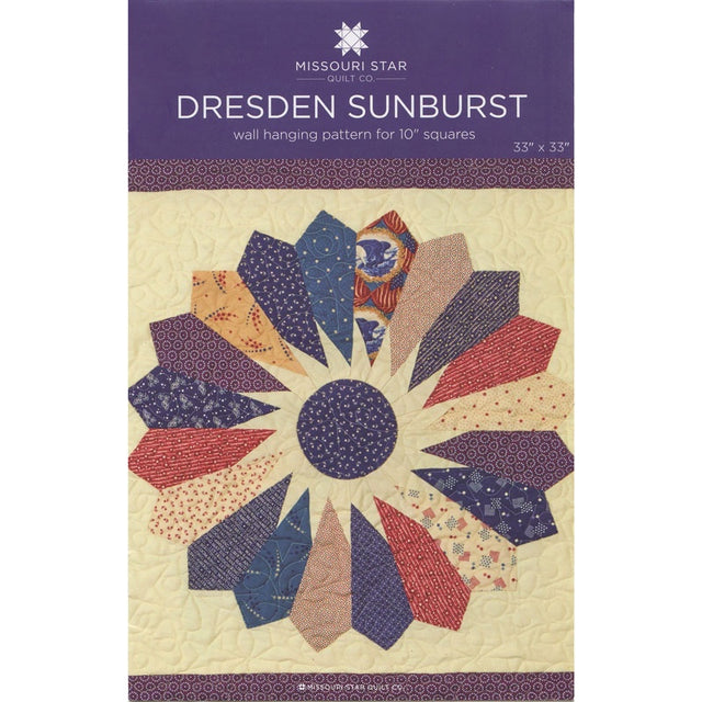 Dresden Sunburst Wall Hanging Pattern by Missouri Star