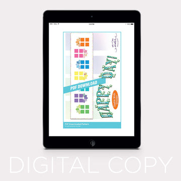 Digital Download - Happy Day! Double Wide Dresden Table Runner Pattern Primary Image