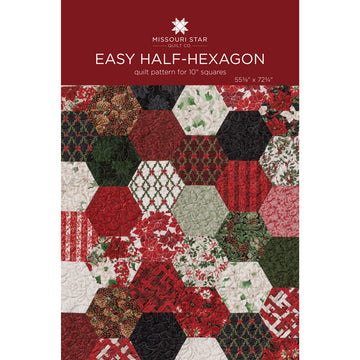 Easy Half-Hexagon Quilt Pattern by Missouri Star