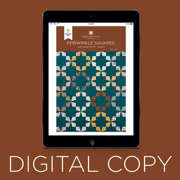 Digital Download - Periwinkle Squared Quilt Pattern by Missouri Star Primary Image