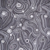 Effervescence - Dots Pepper Digitally Printed 108" Wide Backing