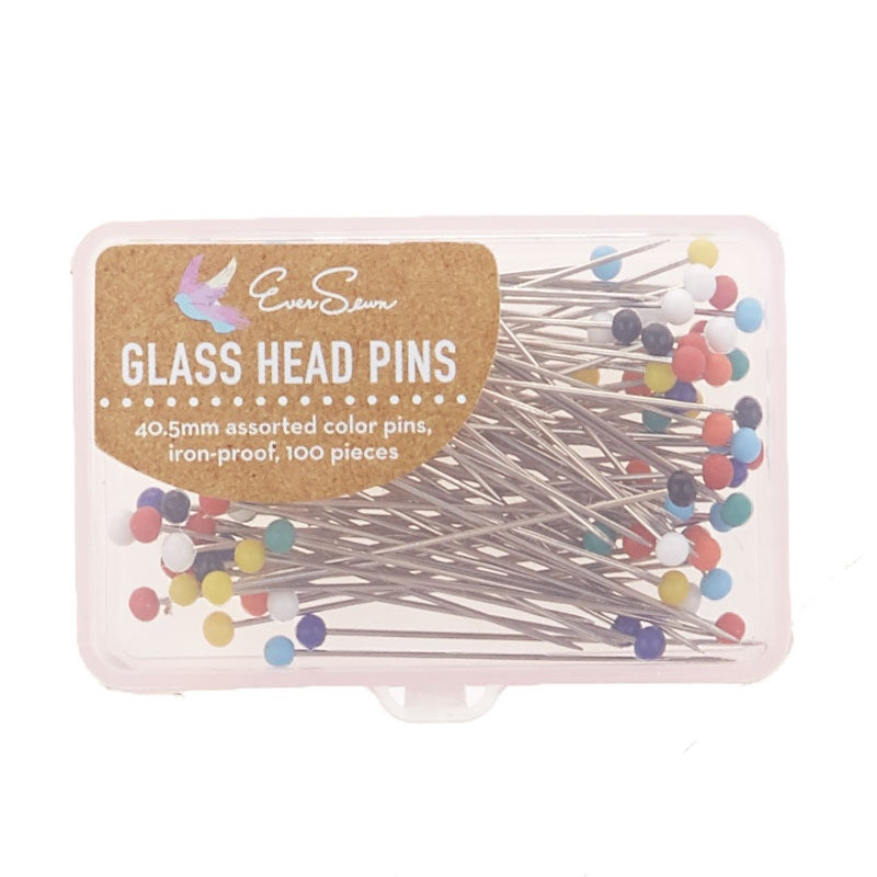 EverSewn Color Glass Head Pins