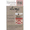 Expressions Laser Cut Fabric Words - Always