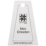 EZ Quilting Jelly Roll Ruler - Mini Dresden Primary Image