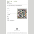 Digital Download - Summer Notes Pattern by Missouri Star