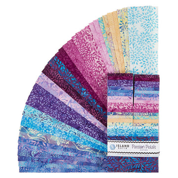 Passion Petals Batiks Favorites Strips Primary Image