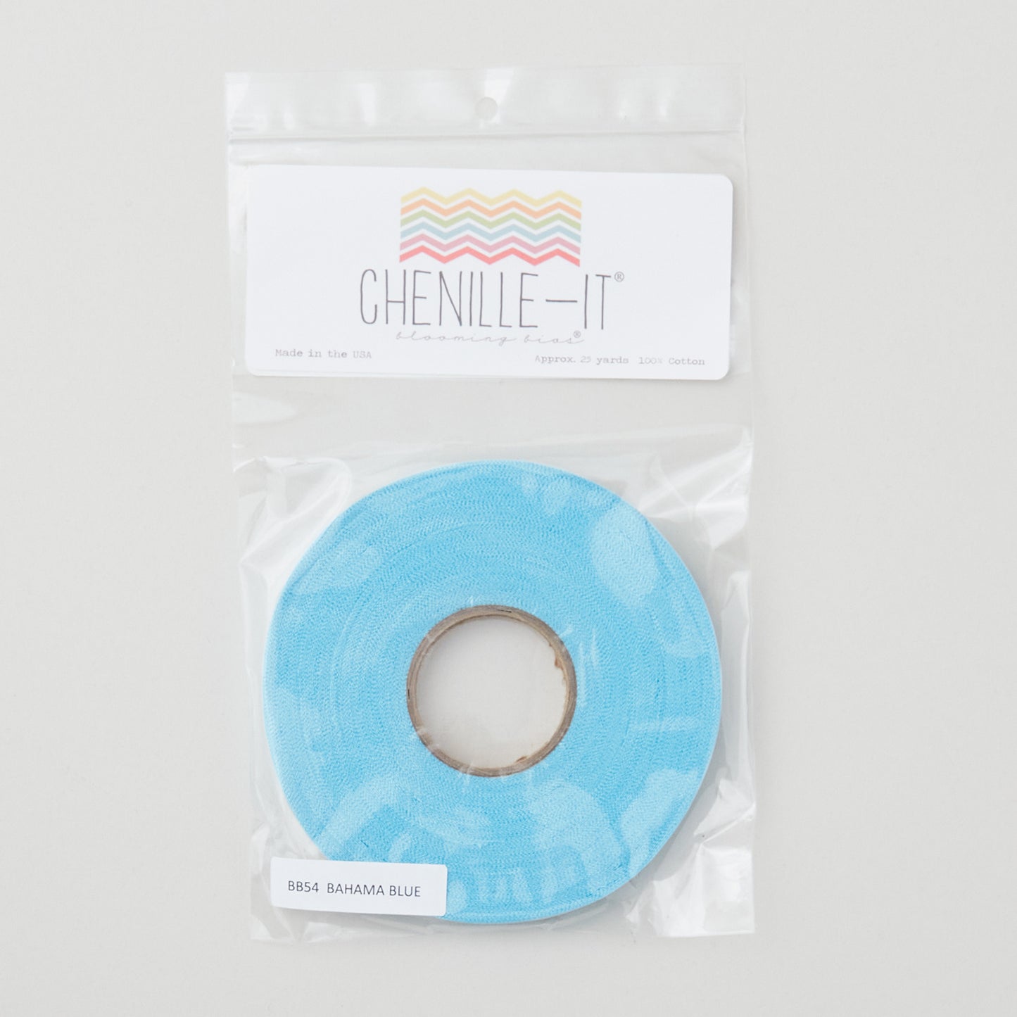 Chenille-It Blooming Bias Sew & Wash Trim - 3/8" Bahama Blue Alternative View #1