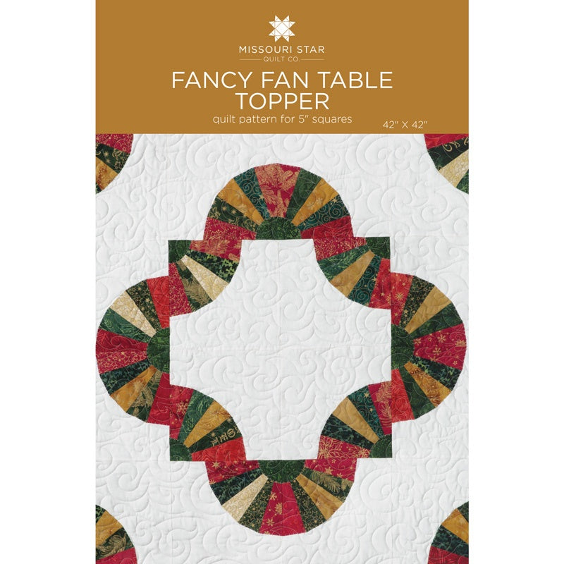 Fancy Fan Table Topper Pattern by Missouri Star