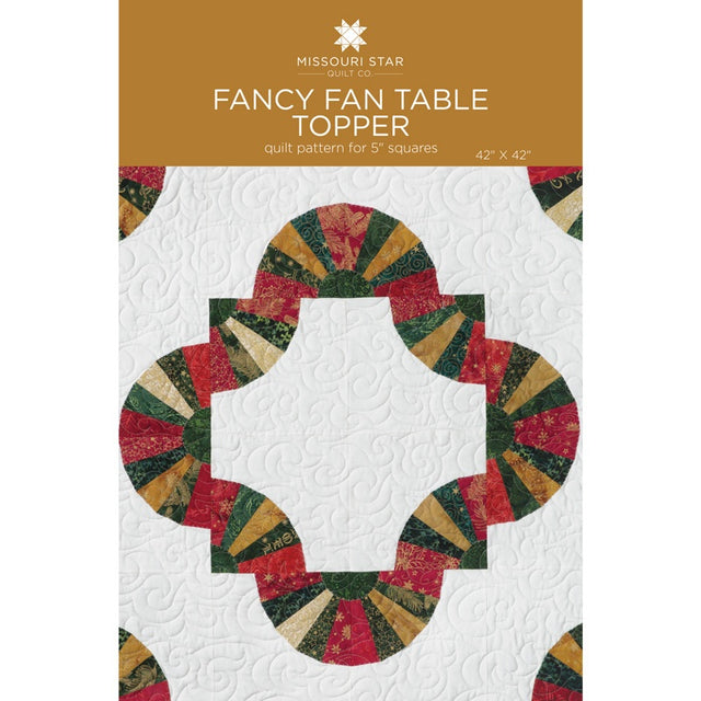 Fancy Fan Table Topper Pattern by Missouri Star