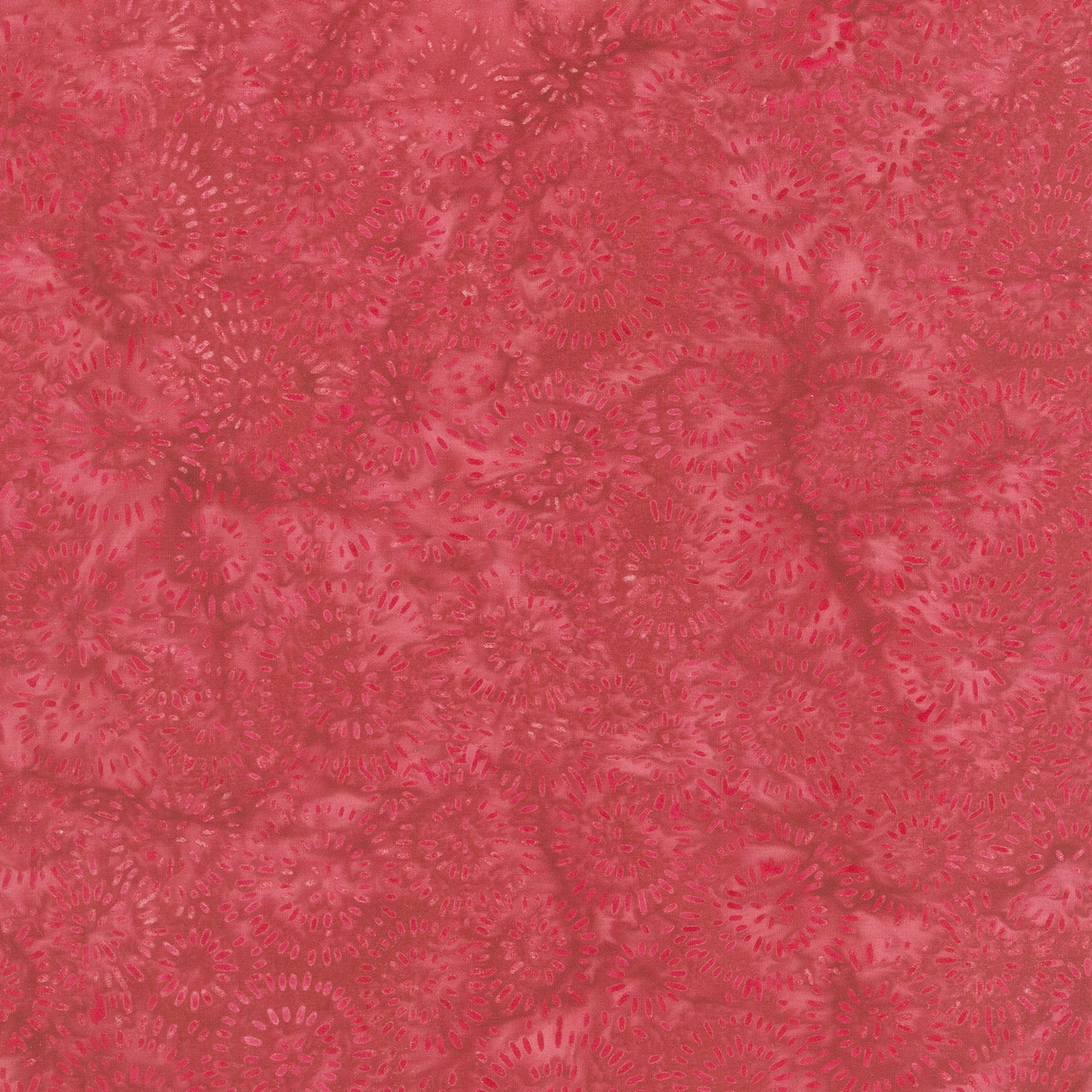 Artisan Batiks - Splash Sunbursts Red Yardage Primary Image
