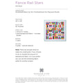 Fence Rail Star Quilt Pattern by Missouri Star