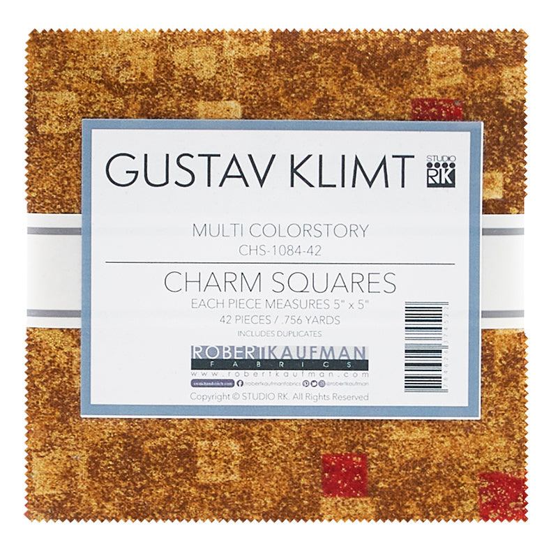 Gustav Klimt - Multi Colorstory Charm Pack Alternative View #1