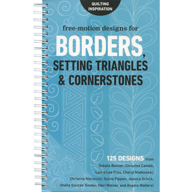 Free-Motion Designs for Borders, Setting Triangles & Cornerstones Book Primary Image