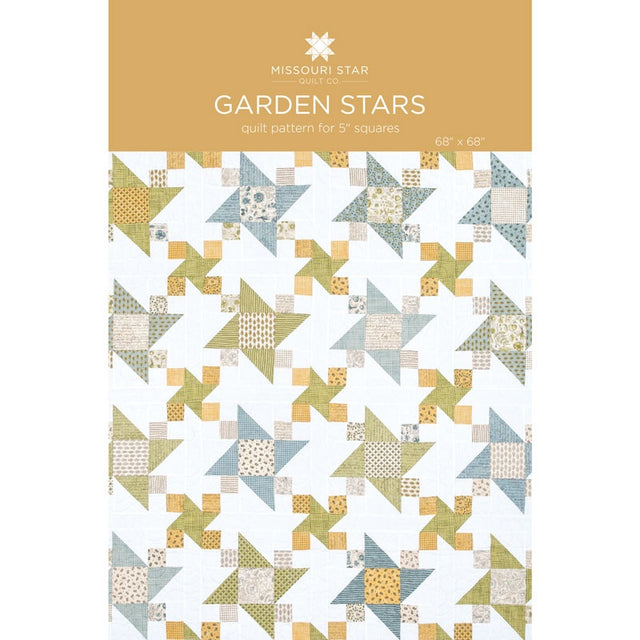 Garden Stars Quilt Pattern by Missouri Star