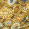 Gustav Klimt - Rocks Gold Metallic Yardage