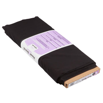 Heat N Bond Ultra Soft Woven Fusible for Batik Fabrics - Black Yardage