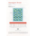 Hexagon Braid Quilt Pattern by Missouri Star