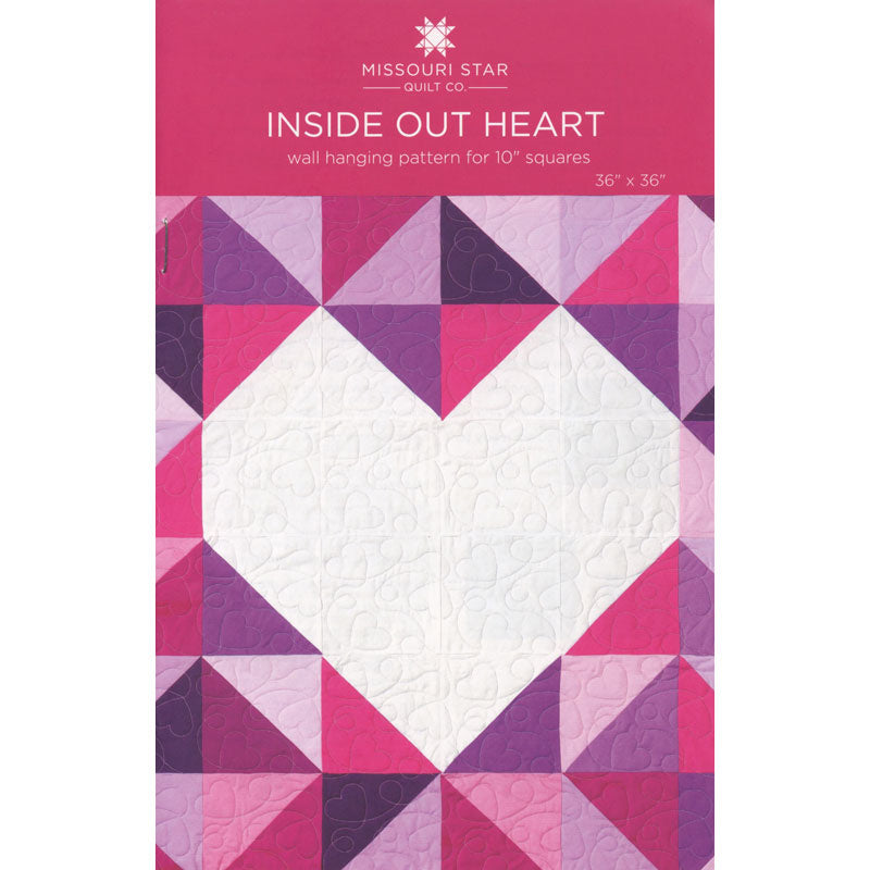 Inside Out Heart Wall Hanging Pattern by Missouri Star Primary Image