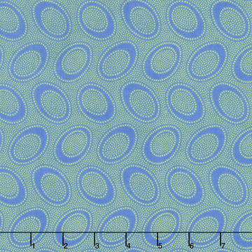 Kaffe Classics - Aboriginal Dot Ocean Yardage Primary Image