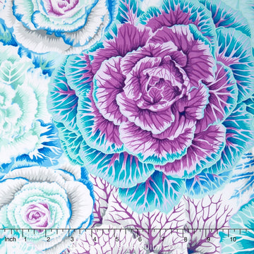 Kaffe Collective - Pastel Brassica Sky Yardage