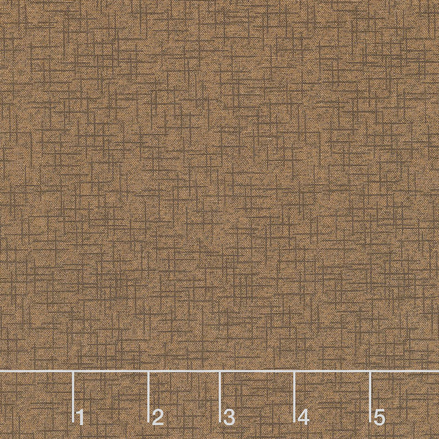 Kimberbell Basics - Linen Texture Brown Yardage