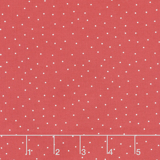 Kimberbell Basics - Tiny Dots Red White Yardage