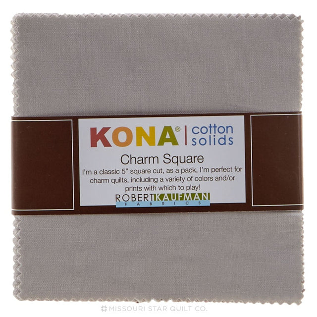 Kona Cotton - Ash Charm Pack
