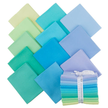 Kona Cotton - Mermaid Shores Palette Fat Quarter Bundle Primary Image