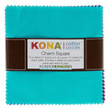 Kona Cotton - Peacock Palette Charm Pack