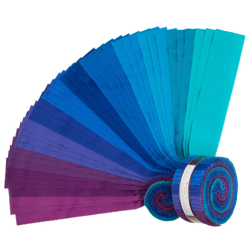 Kona Cotton - Peacock Palette Roll Up Primary Image